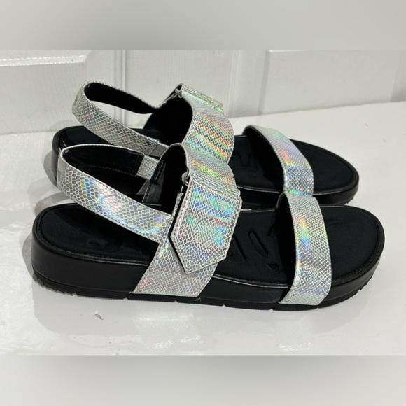 Sam Edelman Circus  Foxy Silver Sandals / Size 8 - Picture 6 of 7